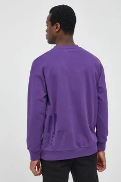 Ανδρικά Χωρίς φερμουάρ Μπλούζα Karl Lagerfeld χρώμα: μοβ, -Karl Lagerfeld Εκπτώσεις unnamed file 2575