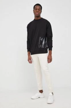 Ανδρικά Χωρίς φερμουάρ Μπλούζα Karl Lagerfeld χρώμα: μαύρο,