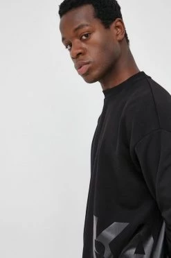 Ανδρικά Χωρίς φερμουάρ Μπλούζα Karl Lagerfeld χρώμα: μαύρο, -Karl Lagerfeld Εκπτώσεις unnamed file 2581