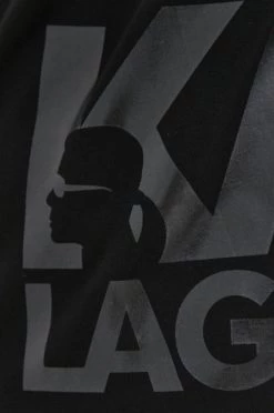 Ανδρικά Χωρίς φερμουάρ Μπλούζα Karl Lagerfeld χρώμα: μαύρο, -Karl Lagerfeld Εκπτώσεις unnamed file 2582