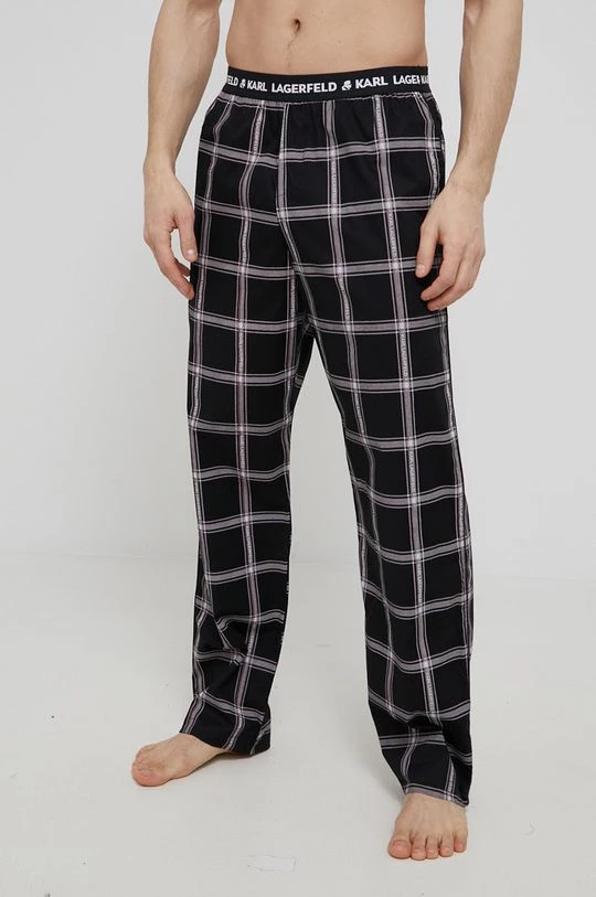 Ανδρικά Πιζάμα Karl Lagerfeld - Πιτζάμα μαύρο 5 Ανδρικά Πιζάμα Karl Lagerfeld - Πιτζάμα μαύρο - Image 3