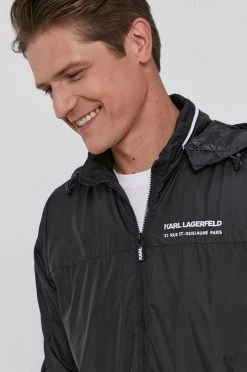 Ανδρικά Κοντά μπουφάν Μπουφάν Karl Lagerfeld χρώμα: μαύρο -Karl Lagerfeld Εκπτώσεις unnamed file 2619