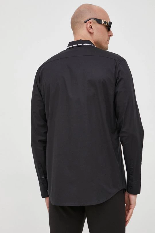 Ανδρικά Πουκάμισα Πουκάμισο Karl Lagerfeld μαύρο, 6 Ανδρικά Πουκάμισα Πουκάμισο Karl Lagerfeld μαύρο, - Image 4