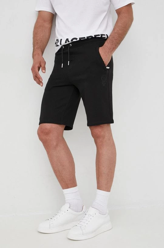 Ανδρικά Σορτς Karl Lagerfeld μαύρο 3 Ανδρικά Σορτς Karl Lagerfeld μαύρο
