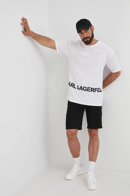 Ανδρικά Σορτς Karl Lagerfeld μαύρο 4 Ανδρικά Σορτς Karl Lagerfeld μαύρο - Image 2