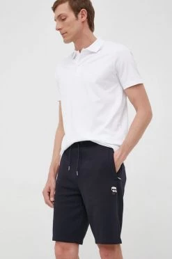 Ανδρικά Σορτς Karl Lagerfeld μαύρο -Karl Lagerfeld Εκπτώσεις unnamed file 2766