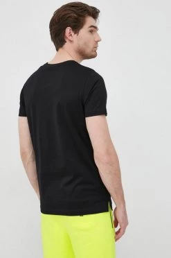 Ανδρικά Μπλουζάκια Βαμβακερό μπλουζάκι Karl Lagerfeld μαύρο -Karl Lagerfeld Εκπτώσεις unnamed file 2801