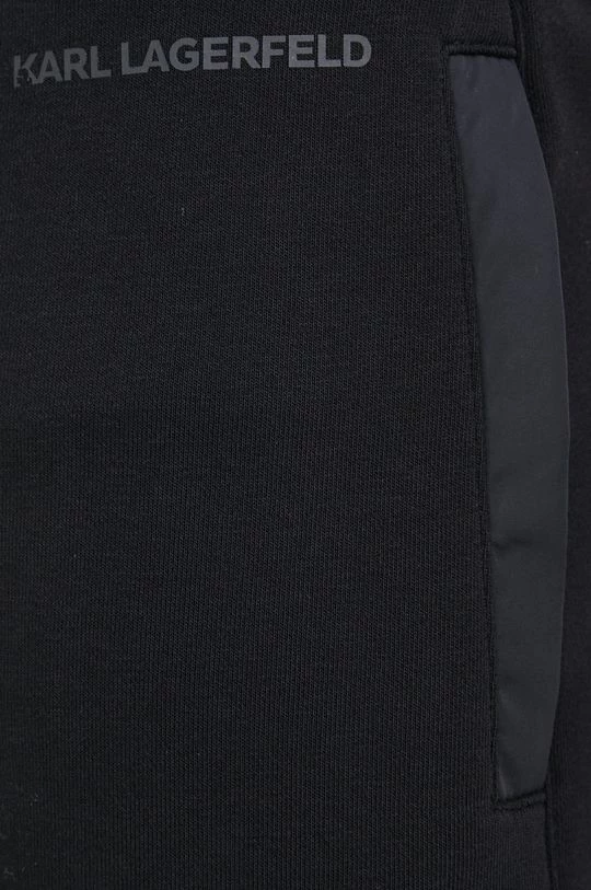Ανδρικά Παντελόνια φόρμας Παντελόνι Karl Lagerfeld χρώμα: μαύρο 5 Ανδρικά Παντελόνια φόρμας Παντελόνι Karl Lagerfeld χρώμα: μαύρο - Image 3