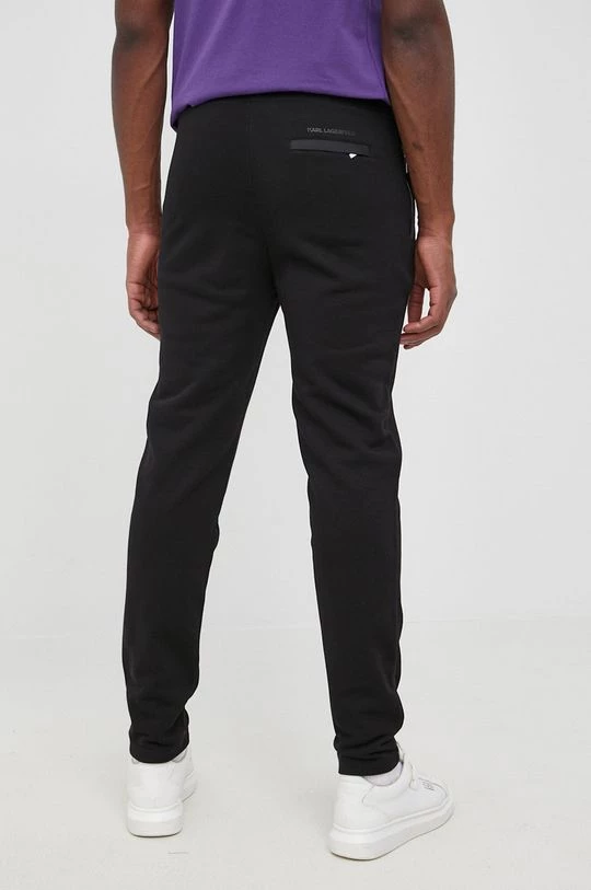 Ανδρικά Παντελόνια φόρμας Παντελόνι Karl Lagerfeld χρώμα: μαύρο 6 Ανδρικά Παντελόνια φόρμας Παντελόνι Karl Lagerfeld χρώμα: μαύρο - Image 4