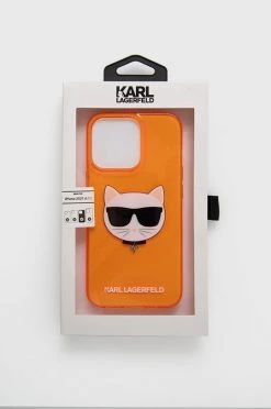 Θήκες για γυναίκες Θήκη κινητού Karl Lagerfeld IPhone 13 Pro πορτοκαλί -Karl Lagerfeld Εκπτώσεις unnamed file 2815