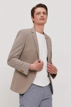 Ανδρικά Σακάκια Σακάκι Karl Lagerfeld χρώμα: κίτρινο