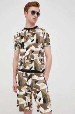 Ανδρικά Μπλουζάκια Μπλουζάκι Karl Lagerfeld χρώμα: πράσινο -Karl Lagerfeld Εκπτώσεις unnamed file 2866