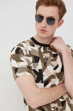 Ανδρικά Μπλουζάκια Μπλουζάκι Karl Lagerfeld χρώμα: πράσινο -Karl Lagerfeld Εκπτώσεις unnamed file 2867