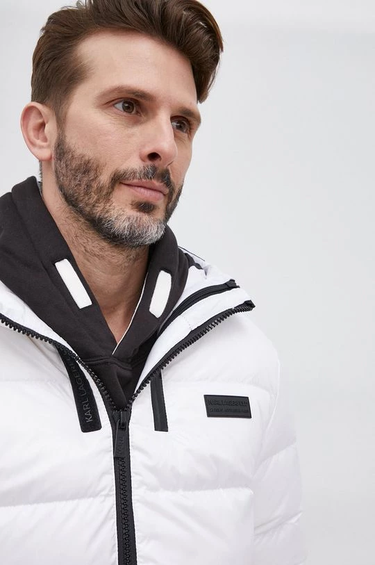 Ανδρικά Μακριά μπουφάν Μπουφάν Karl Lagerfeld χρώμα: άσπρο 8 Ανδρικά Μακριά μπουφάν Μπουφάν Karl Lagerfeld χρώμα: άσπρο - Image 6