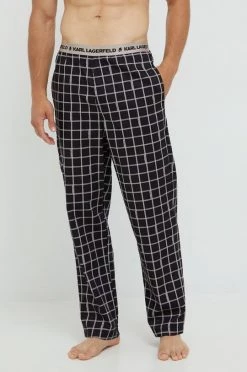 Ανδρικά Πιζάμα Πιτζάμα Karl Lagerfeld μαύρο -Karl Lagerfeld Εκπτώσεις unnamed file 2929