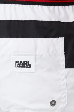 Ανδρικά Σόρτς Σορτς κολύμβησης Karl Lagerfeld άσπρο -Karl Lagerfeld Εκπτώσεις unnamed file 2936