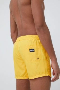 Ανδρικά Σόρτς Σορτς κολύμβησης Karl Lagerfeld κίτρινο -Karl Lagerfeld Εκπτώσεις unnamed file 2947
