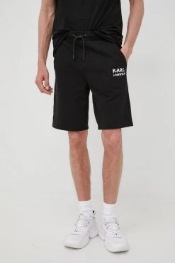 Ανδρικά Σορτς Karl Lagerfeld μαύρο