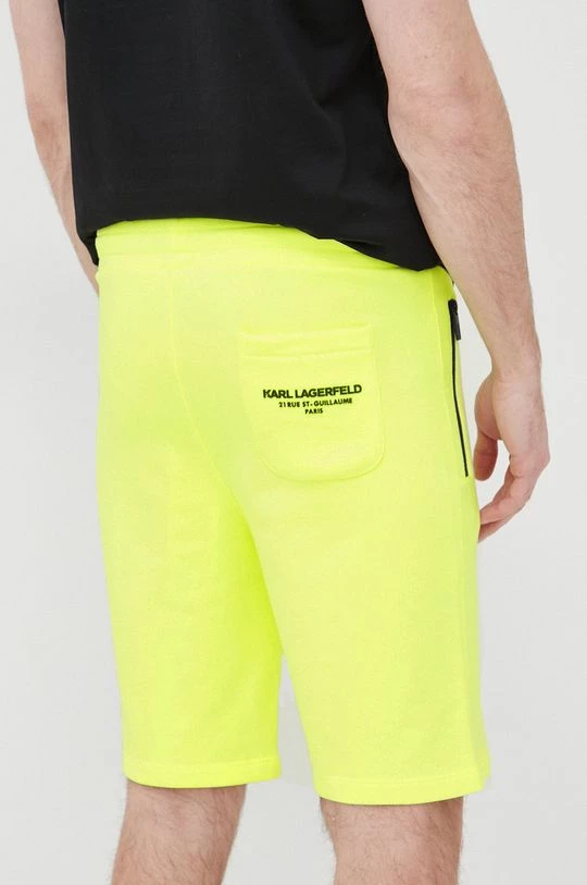 Ανδρικά Σορτς Karl Lagerfeld χρώμα: κίτρινο 5 Ανδρικά Σορτς Karl Lagerfeld χρώμα: κίτρινο - Image 3