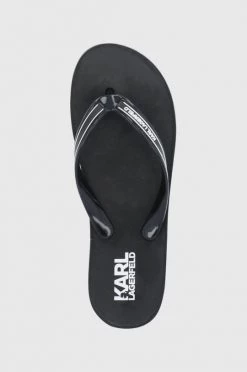 Ανδρικά Δίχαλο Σαγιονάρες Karl Lagerfeld χρώμα: μαύρο -Karl Lagerfeld Εκπτώσεις unnamed file 2968