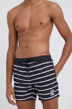 Karl Lagerfeld Εκπτώσεις 15 Ανδρικά Σόρτς Σορτς κολύμβησης Karl Lagerfeld μαύρο