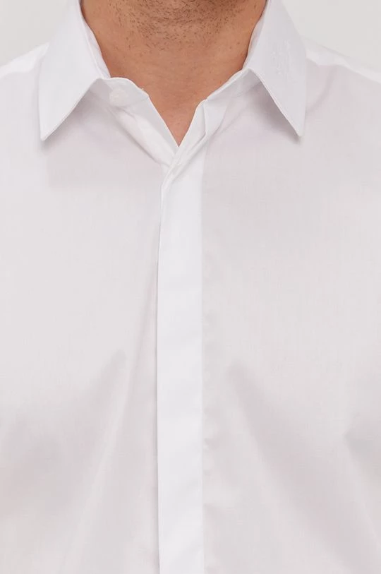 Ανδρικά Πουκάμισα Πουκάμισο Karl Lagerfeld χρώμα: άσπρο 3 Ανδρικά Πουκάμισα Πουκάμισο Karl Lagerfeld χρώμα: άσπρο - Image 2