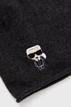 Ανδρικά Σκουφιά Μάλλινο σκουφί Karl Lagerfeld γκρι, -Karl Lagerfeld Εκπτώσεις unnamed file 307