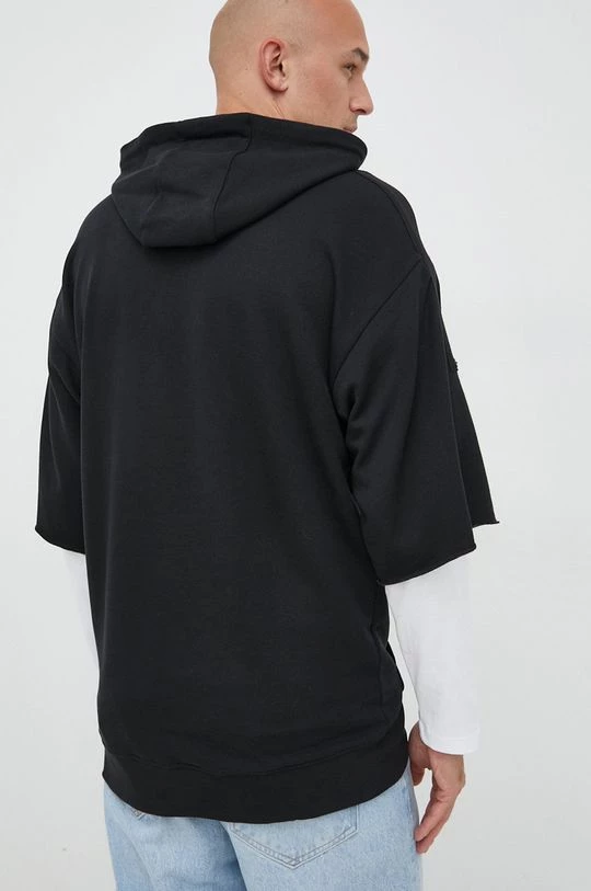 Χωρίς φερμουάρ Μπλούζα Karl Lagerfeld Lagerfeld X Cara Delevingne Unisex, χρώμα: μαύρο, με κουκούλα 5 Χωρίς φερμουάρ Μπλούζα Karl Lagerfeld Lagerfeld X Cara Delevingne Unisex, χρώμα: μαύρο, με κουκούλα - Image 3