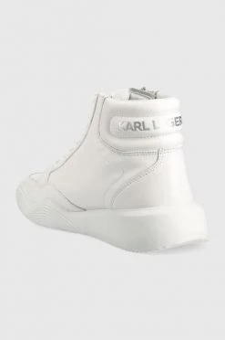 Ανδρικά Sneakers Δερμάτινα αθλητικά παπούτσια Karl Lagerfeld Run , χρώμα: άσπρο -Karl Lagerfeld Εκπτώσεις unnamed file 326