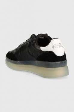 Ανδρικά Sneakers Δερμάτινα αθλητικά παπούτσια Karl Lagerfeld , χρώμα: μαύρο -Karl Lagerfeld Εκπτώσεις unnamed file 341