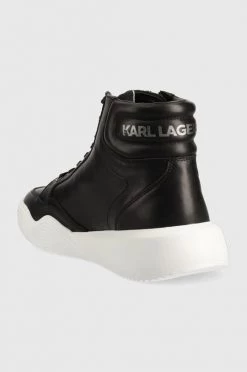 Ανδρικά Sneakers Δερμάτινα αθλητικά παπούτσια Karl Lagerfeld Kapri Run μαύρο -Karl Lagerfeld Εκπτώσεις unnamed file 388
