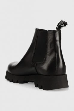 Ανδρικά Μπότες και Αρβύλες Δερμάτινες μπότες τσέλσι Karl Lagerfeld Terra Firma μαύρο -Karl Lagerfeld Εκπτώσεις unnamed file 393