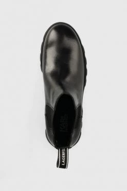 Ανδρικά Μπότες και Αρβύλες Δερμάτινες μπότες τσέλσι Karl Lagerfeld Terra Firma μαύρο -Karl Lagerfeld Εκπτώσεις unnamed file 394