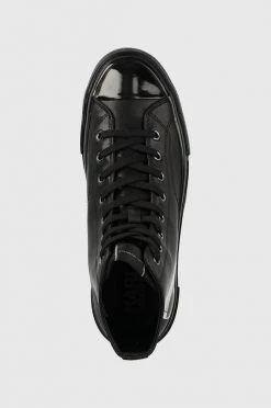 Ανδρικά Ψηλά Δερμάτινα ελαφριά παπούτσια Karl Lagerfeld Kampus Iii μαύρο -Karl Lagerfeld Εκπτώσεις unnamed file 409