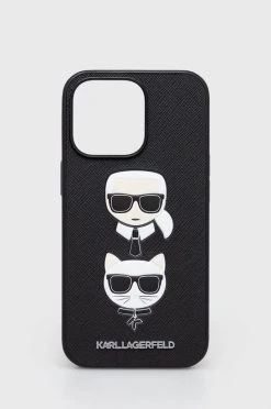 Θήκες για γυναίκες Θήκη κινητού Karl Lagerfeld Iphone 13 Pro / 13 6,1'' μαύρο