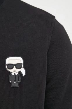 Ανδρικά Με φερμουάρ Μπλούζα Karl Lagerfeld μαύρο, -Karl Lagerfeld Εκπτώσεις unnamed file 472