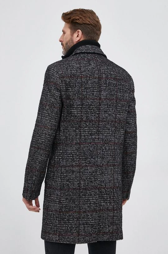 Ανδρικά Παλτά Παλτό από μείγμα μαλλιού Karl Lagerfeld μαύρο 5 Ανδρικά Παλτά Παλτό από μείγμα μαλλιού Karl Lagerfeld μαύρο - Image 3