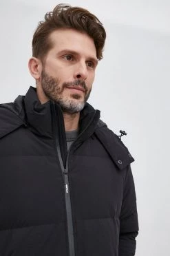 Ανδρικά Κοντά μπουφάν Μπουφάν με επένδυση από πούπουλα Karl Lagerfeld χρώμα: μαύρο -Karl Lagerfeld Εκπτώσεις unnamed file 585