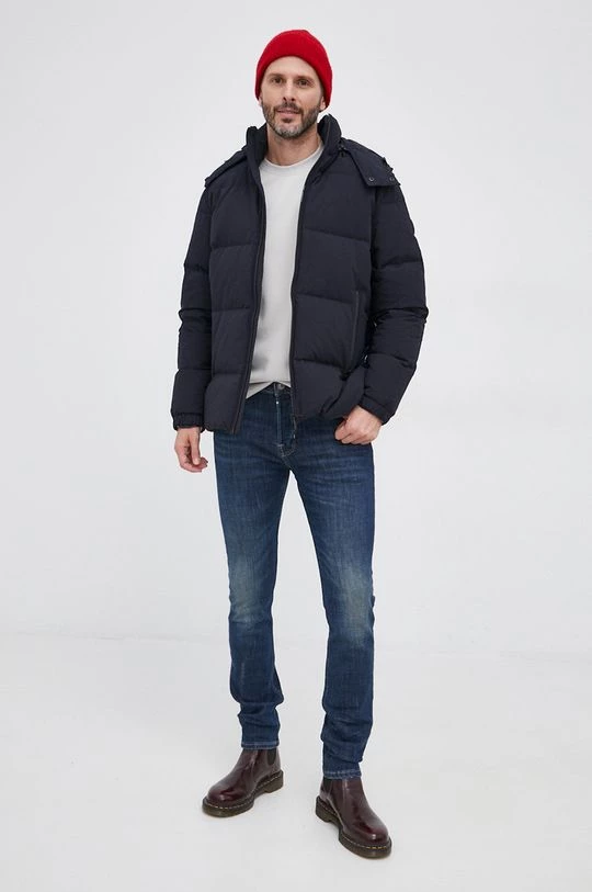 Ανδρικά Κοντά μπουφάν Μπουφάν με επένδυση από πούπουλα Karl Lagerfeld χρώμα: ναυτικό μπλε 4 Ανδρικά Κοντά μπουφάν Μπουφάν με επένδυση από πούπουλα Karl Lagerfeld χρώμα: ναυτικό μπλε - Image 2
