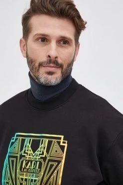 Χωρίς φερμουάρ Μπλούζα Karl Lagerfeld μαύρο 13 Χωρίς φερμουάρ Μπλούζα Karl Lagerfeld μαύρο -Karl Lagerfeld Εκπτώσεις unnamed file 604