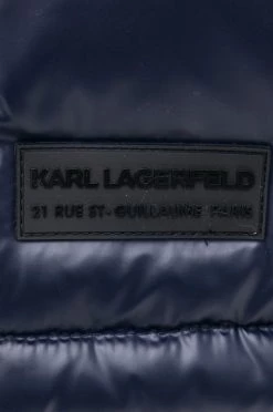 Ανδρικά Κοντά μπουφάν Μπουφάν με επένδυση από πούπουλα Karl Lagerfeld χρώμα: ναυτικό μπλε -Karl Lagerfeld Εκπτώσεις unnamed file 609