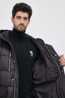 Ανδρικά Κοντά μπουφάν Μπουφάν με επένδυση από πούπουλα Karl Lagerfeld χρώμα: μαύρο 13 Ανδρικά Κοντά μπουφάν Μπουφάν με επένδυση από πούπουλα Karl Lagerfeld χρώμα: μαύρο -Karl Lagerfeld Εκπτώσεις unnamed file 616