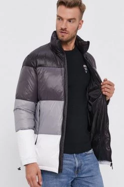 Ανδρικά Κοντά μπουφάν Μπουφάν με επένδυση από πούπουλα Karl Lagerfeld χρώμα: μαύρο -Karl Lagerfeld Εκπτώσεις unnamed file 643
