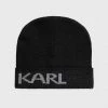 Ανδρικά Σκουφιά Σκούφος Karl Lagerfeld μαύρο -Karl Lagerfeld Εκπτώσεις unnamed file 665