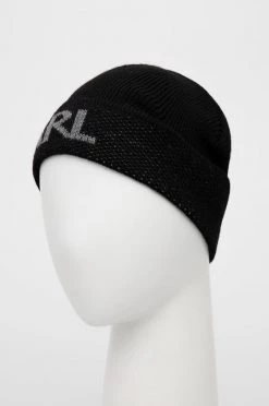 Ανδρικά Σκουφιά Σκούφος Karl Lagerfeld μαύρο -Karl Lagerfeld Εκπτώσεις unnamed file 666