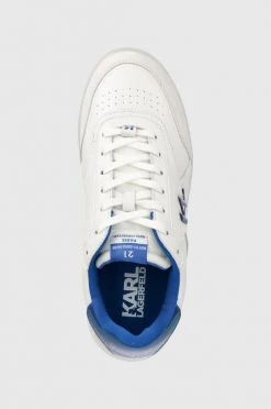 Ανδρικά Sneakers Δερμάτινα αθλητικά παπούτσια Karl Lagerfeld Kl53426 Brink άσπρο -Karl Lagerfeld Εκπτώσεις unnamed file 696