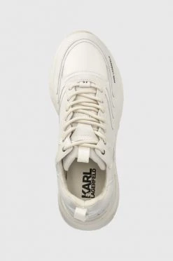 Ανδρικά Sneakers Δερμάτινα αθλητικά παπούτσια Karl Lagerfeld Kl52420 Blaze άσπρο -Karl Lagerfeld Εκπτώσεις unnamed file 701