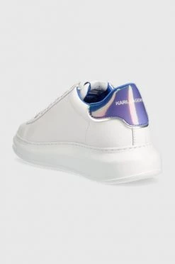 Ανδρικά Sneakers Δερμάτινα αθλητικά παπούτσια Karl Lagerfeld Kl52536 Kapri Mens άσπρο -Karl Lagerfeld Εκπτώσεις unnamed file 710