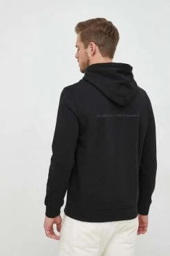 Ανδρικά Χωρίς φερμουάρ Μπλούζα Karl Lagerfeld μαύρο, με κουκούλα -Karl Lagerfeld Εκπτώσεις unnamed file 735