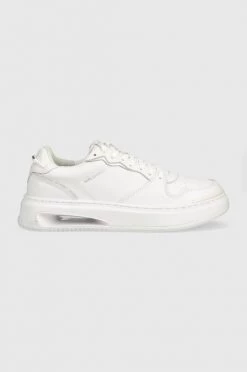 Ανδρικά Sneakers Δερμάτινα αθλητικά παπούτσια Karl Lagerfeld Elektro άσπρο